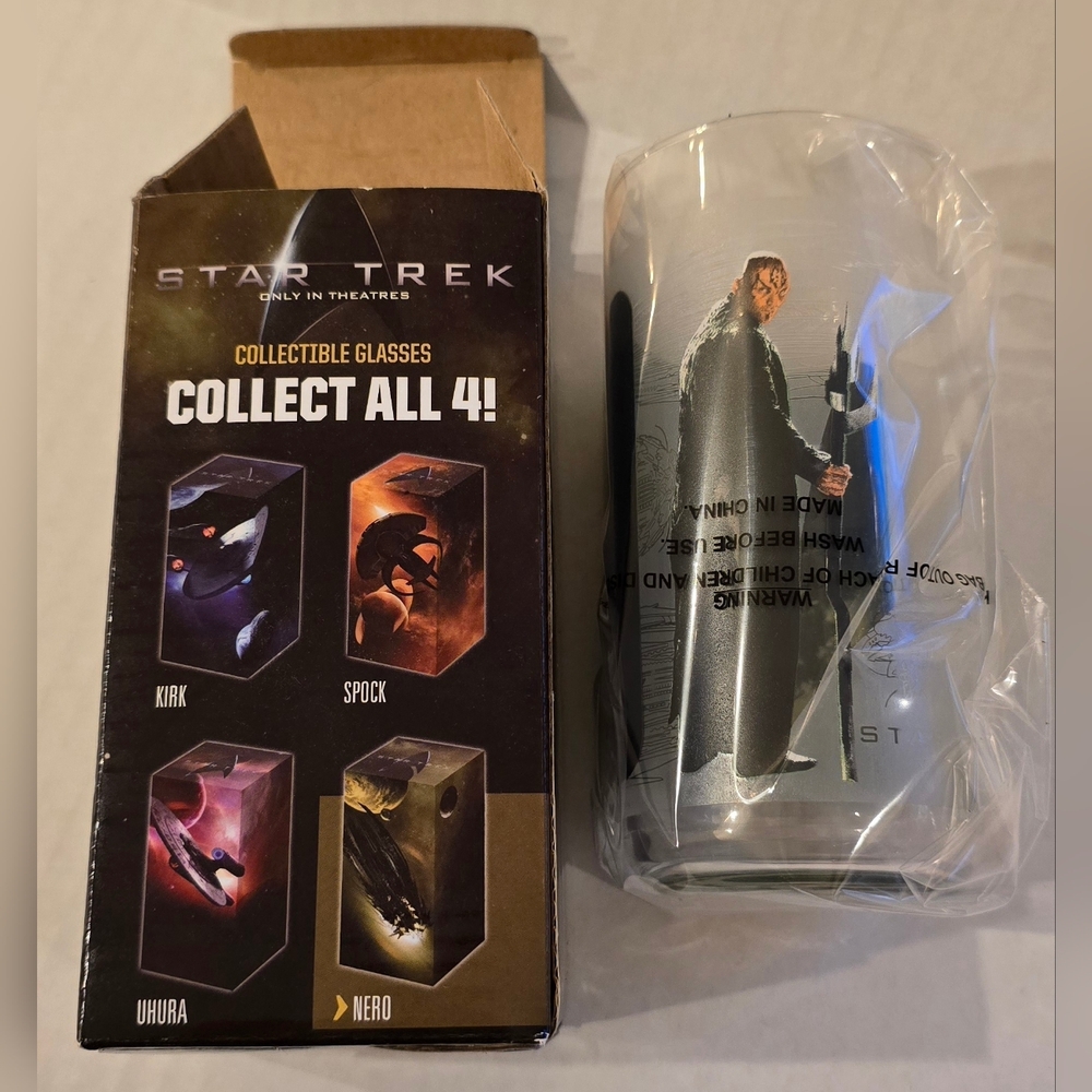 **5 for $20** Star Trek - Neto Collectible Glass